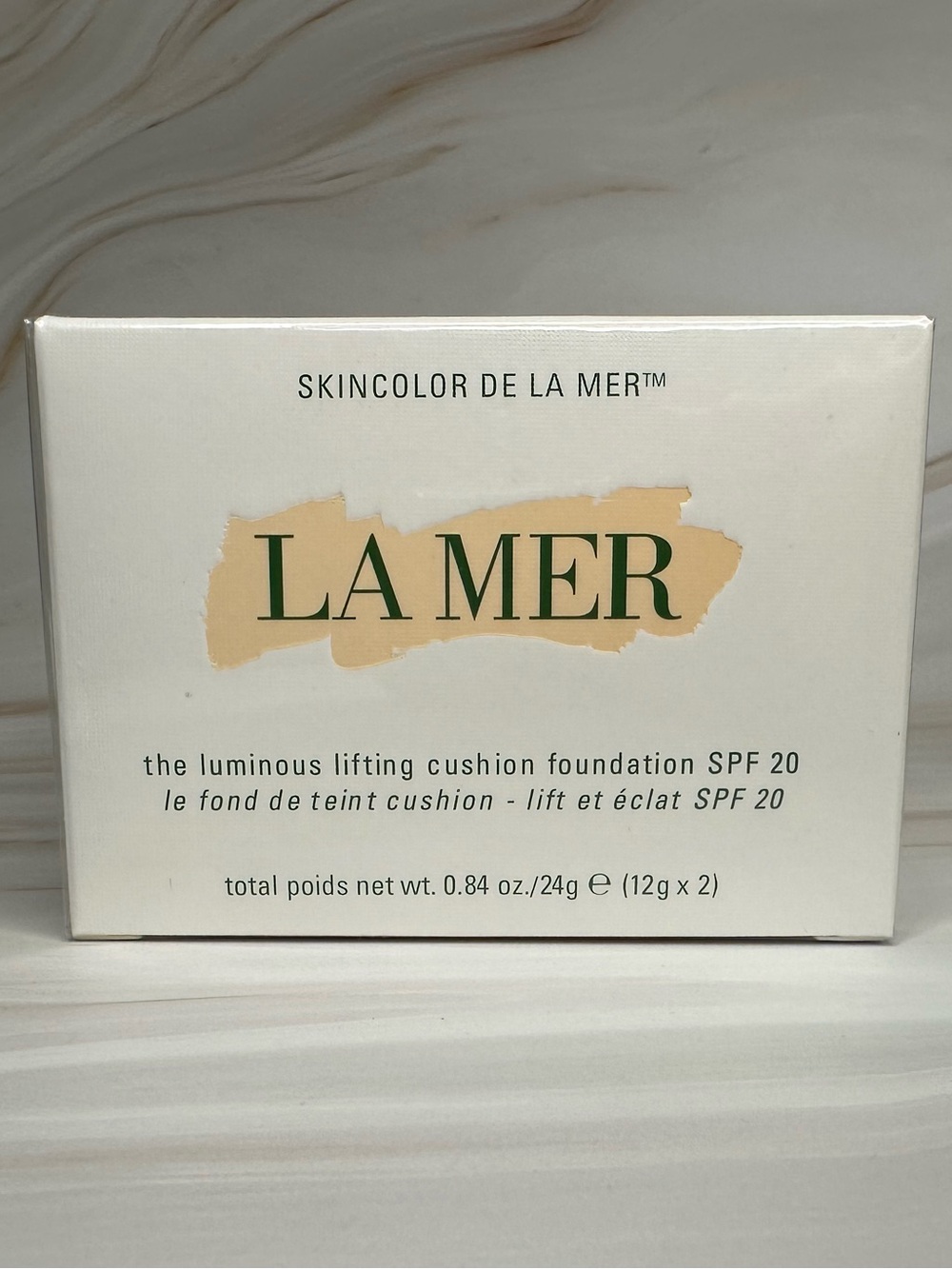 La Mer The Luminous Lifting Cushion Foundation SPF 20 Pink Porcelain 01 Sealed